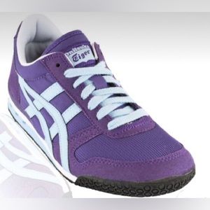 Onitsuka Tiger Serrano Suede Sneaker Womens 10 Purple Retro